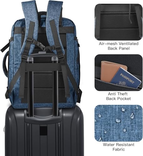 55L Extra Large Travel Backpack for Men