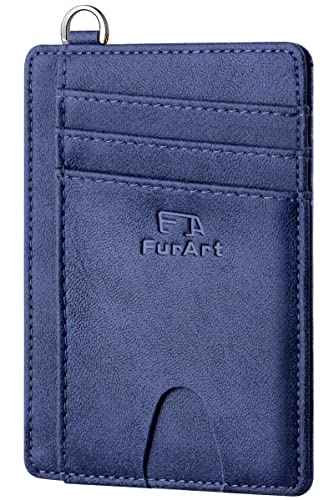 Slim Minimalist Wallet RFID Credit Card Holder for Men