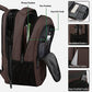 Brown 17.3 Inch Laptop Backpack