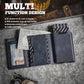 Trifold Card Wallet for Men RFID Blocking with Pop Up Credit Card Holder
