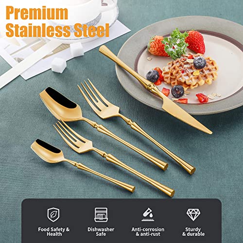 20 Piece Gold Silverware Set for 4 (4 Count)