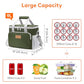 Medium Lunch Bag (Gray & Green / Medium(9L))