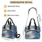 Animal Snake Print Insulated Lunch Bag for Women Men Thermal Cooler Bag Adult Lunch Box with Shoulder Strap Reusable Lunch Tote Bag Large Containers for School Picnic Work Lightweight Handbag (B 08)