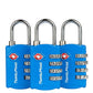 Luggage Locks TSA Approved (3 Count)
