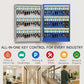 72 Key Lock Box Smart Key Organier Cabinet with Keypad & App for Office (72 Count)