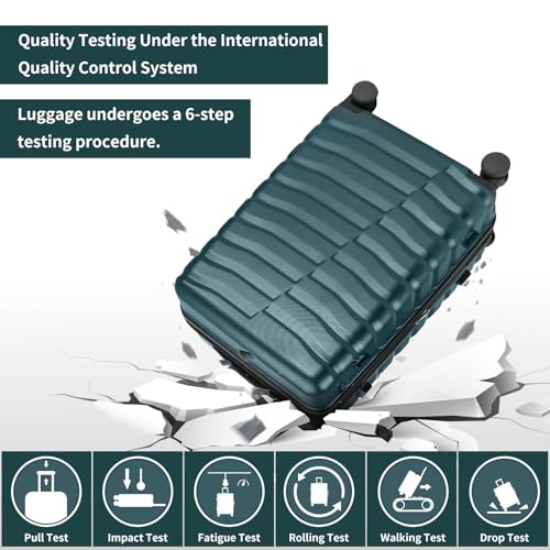 3 Piece Hardshell Travel Luggage Set (3 Count)