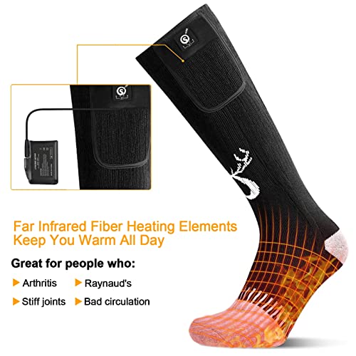 Upgraded Rechargeable Electric Heated Socks (24.6918 Ounce)