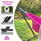 Double Hammock with Stand for Outside