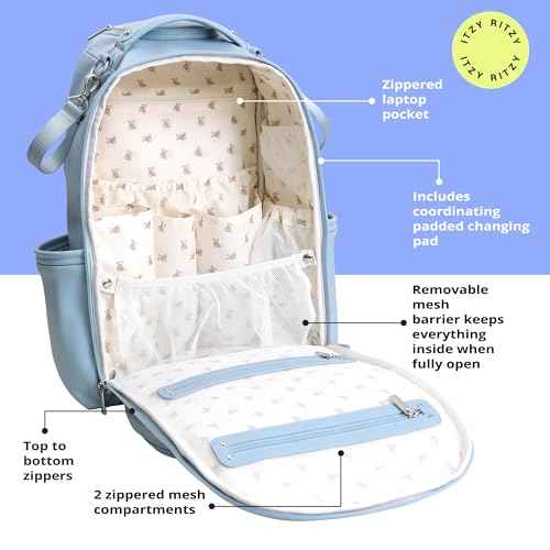 Boss Plus Large Diaper Bag Backpack with 19 Pockets