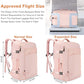 40L Expandable Carry On Travel Backpack with 4 Packing Cubes