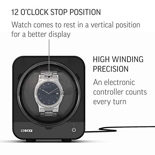 Watch Winder for Automatic Watches with Vertical Rotor Stop