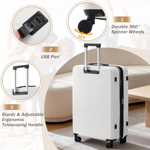Luggage Sets 5 Piece (5 Count)