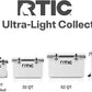 RTIC 52 Quart Ultra-Light Wheeled Hard Cooler Insulated Portable Ice Chest Box for Beach, Drink, Beverage, Camping, Picnic, Fishing, Boat, Barbecue, 30% Lighter Than Rotomolded Coolers