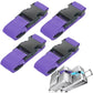 4 Pack Luggage Connector Straps for Bag Carry On Multiple Suitcases (4 Count)
