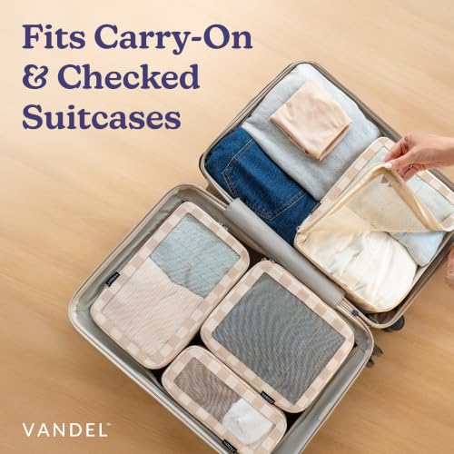 TSA Friendly Packing Cubes for Carry On (4 Count)
