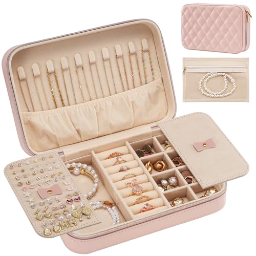 Travel Jewelry Case for Women Girls