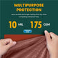 Large Waterproof Tarp - Heavy Duty 10 Mil Thick Poly Tarpaulin Ideal for Canopy Tents, Boats, RV or Pool Covers - Multipurpose Protective Tarps with Grommets for Indoor and Outdoor Use | 20' x 40'