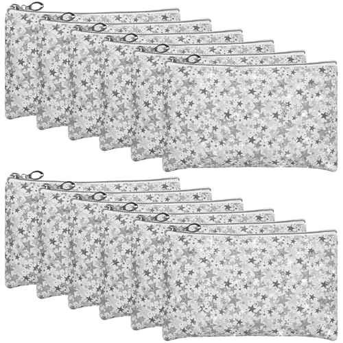 12 Pieces Cosmetic Bag for Women (12 Count)