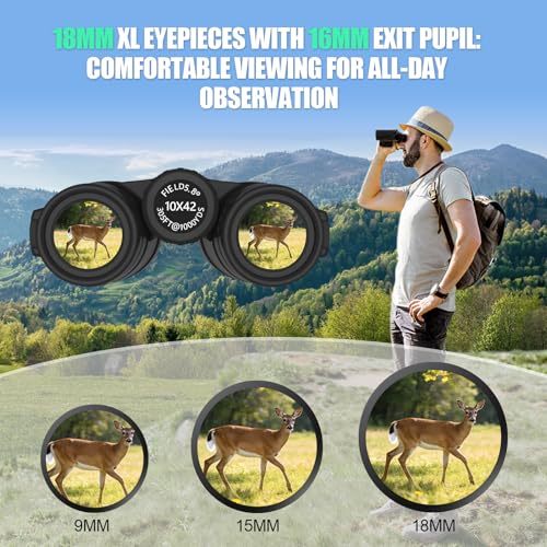 10x42 Binoculars with BAK4 Prism & FMC Coating
