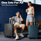 Luggage sets 3 piece with Spinner Wheels (3 Count)