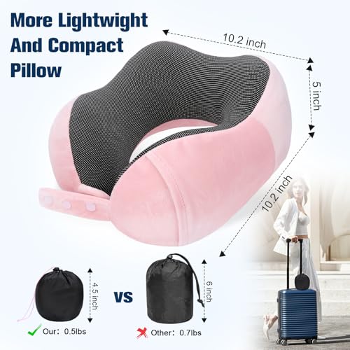Neck Pillow for Traveling (4 Count)