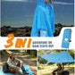 Hooded Rain Poncho for Adult Waterproof Lightweight Raincoat
