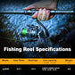 Fishing Rod Combos with Telescopic Fishing Pole Spinning Reels Fishing Carrier Bag for Travel Saltwater Freshwater Fishing