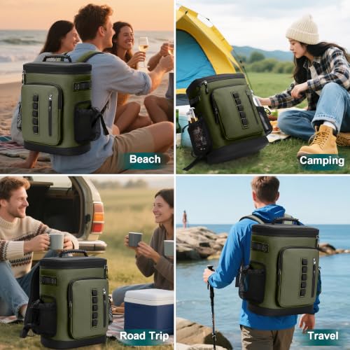39 Can Waterproof Insulated Backpack Cooler