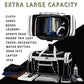 Travel Duffle Bags for Men 26" Black Weekender Over Night Carry On Bag