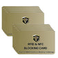 10 Pack RFID Blocking Card for Credit Debit ID Card (10 Count)