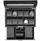 10 Slot Watch Box in Leather with Valet Drawer