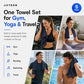 Microfiber Gym Towels 5 Pack (5 Count)