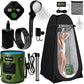 Portable Camping Shower Tent Kit with LED Lights