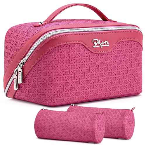 Travel Makeup Bag Cosmetic Bags for Women (3 Count)