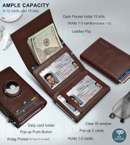 Airtag Wallet for Men