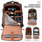 Black Gray Professional Camera Backpack