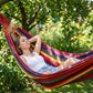 Cotton Camping Hammock Portable with Tree Straps Holds 660lbs