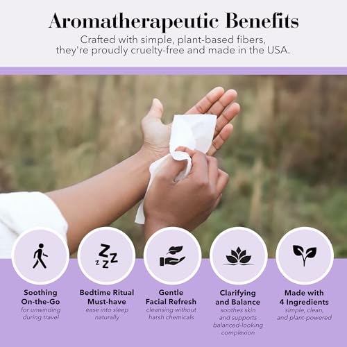 Lavender Wipes & Towelettes (20 Count)