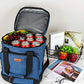 Insulated Wine Carrier 6 bottle Bag Tote Removable Padded Divider