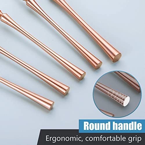 20 Piece Rose Gold Silverware Set for 4 (20 Count)