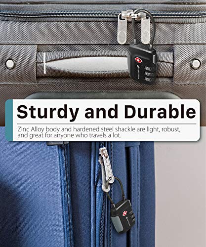 TSA Approved Cable Luggage Locks