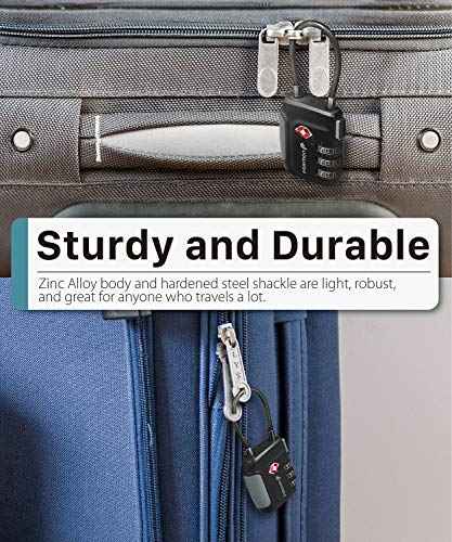 TSA Approved Cable Luggage Locks