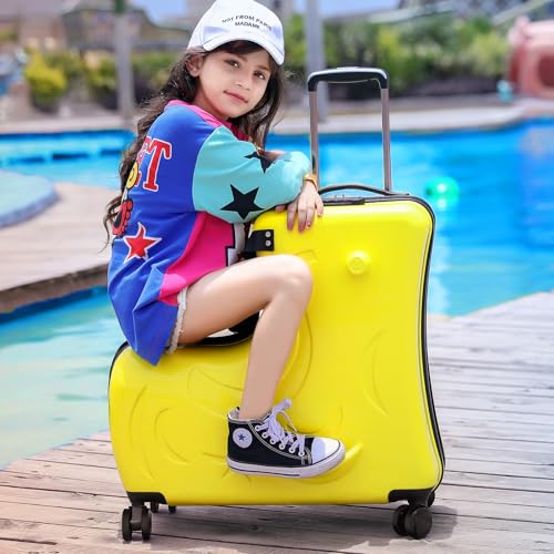 Kids Ride On Suitcase with Wheels