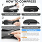 6 Set Ultralight Compression Packing Cubes Packing Organizer for Travel Accessories Luggage Suitcase Backpack (6 Count)