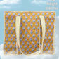 100% Cotton Quilted Tote Bag For Women