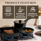 22 Pack Nonstick Pots and Pans Set