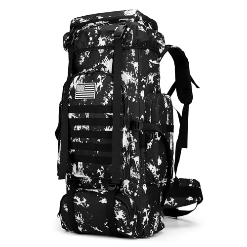 70L Camping Hiking Backpack Tactical Backpack Military Molle Rucksack Backpack for Outdoor