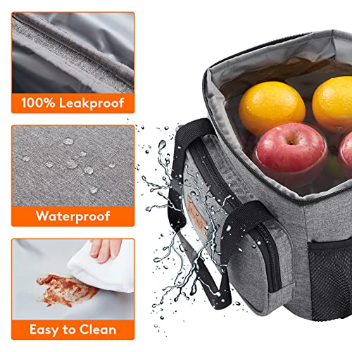Medium Lunch Bag (Gray / Medium(9L))