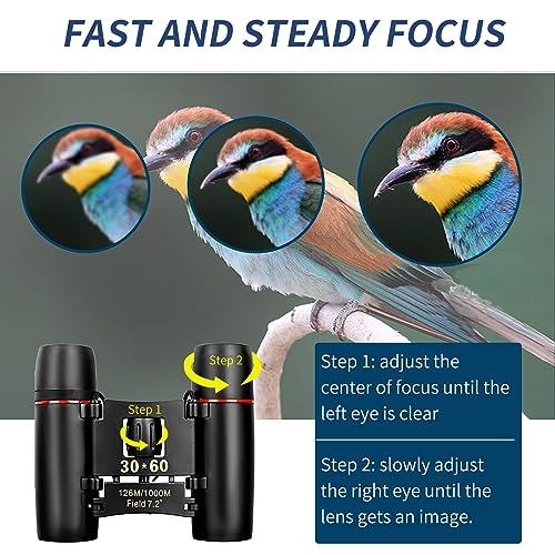 Compact Binoculars for Adults and Kids