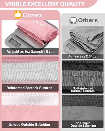 Compression Packing Cubes for Travel (6 Count)